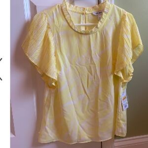NWT Nine West ladies flowy blouse size medium